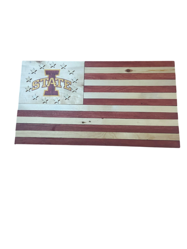 College / School / Retirement / Military Personalized Flag