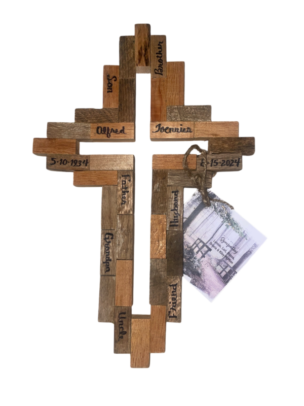 Hollow Center Memorial Cross